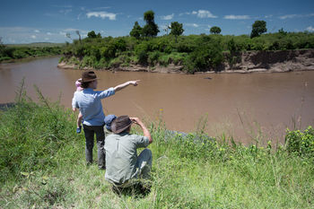 Готель Elewana Sand River Masai Mara Масаї-Мара Екстер'єр фото